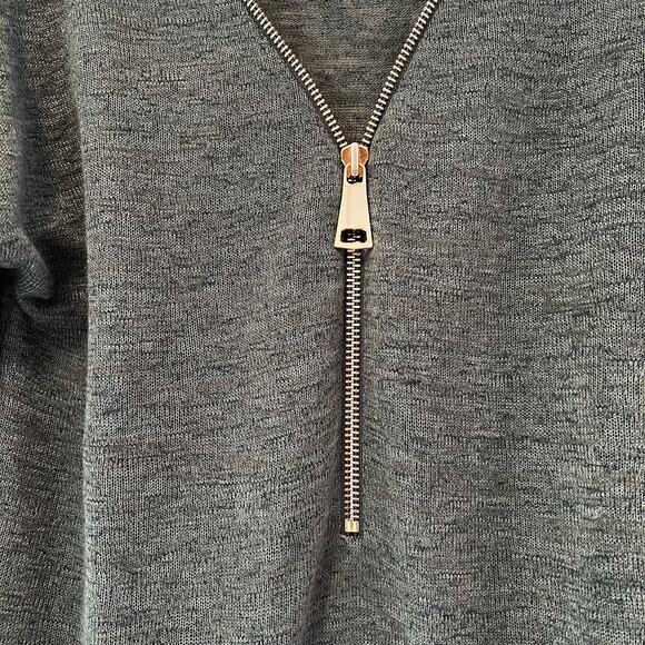 Soft Surroundings Sheer Knit Oversized Green Sweater Size Medium - Picture 6 of 8